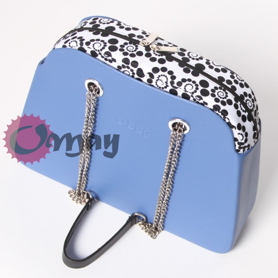 organizer do OBAG REVERSE cudne kwiatuszki czarne 2 kieszenie VIP OMAY