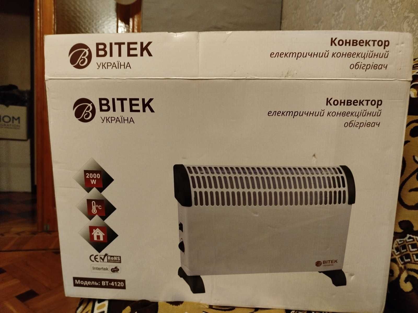 Нагрівач конвекторний електричний Vitek-4120 НОВЫЙ