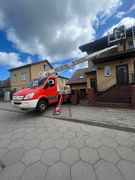 Podnośnik koszowy Świnoujście, Międzyzdroje, Wolin