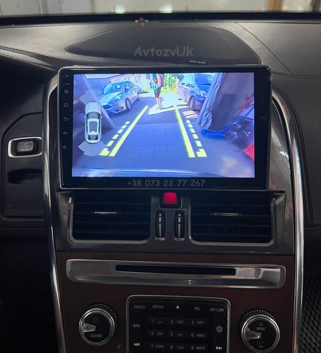 Магнитола XC60 Volvo Вольво ХС60 GPS USB 2 дин din CarPlay Android 14