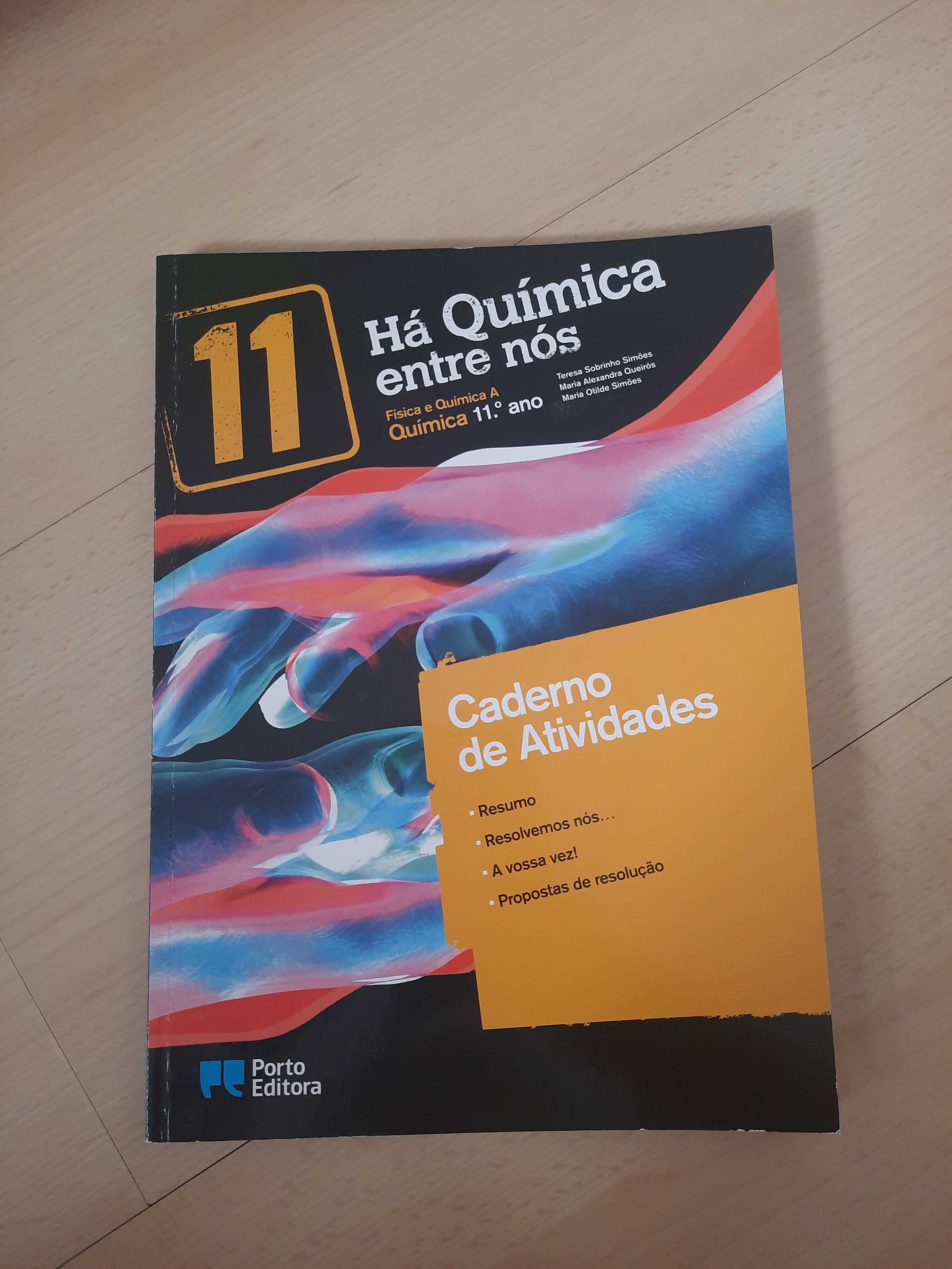 Caderno de Atividades de Química 11º "Há Química entre nós" (Novo)