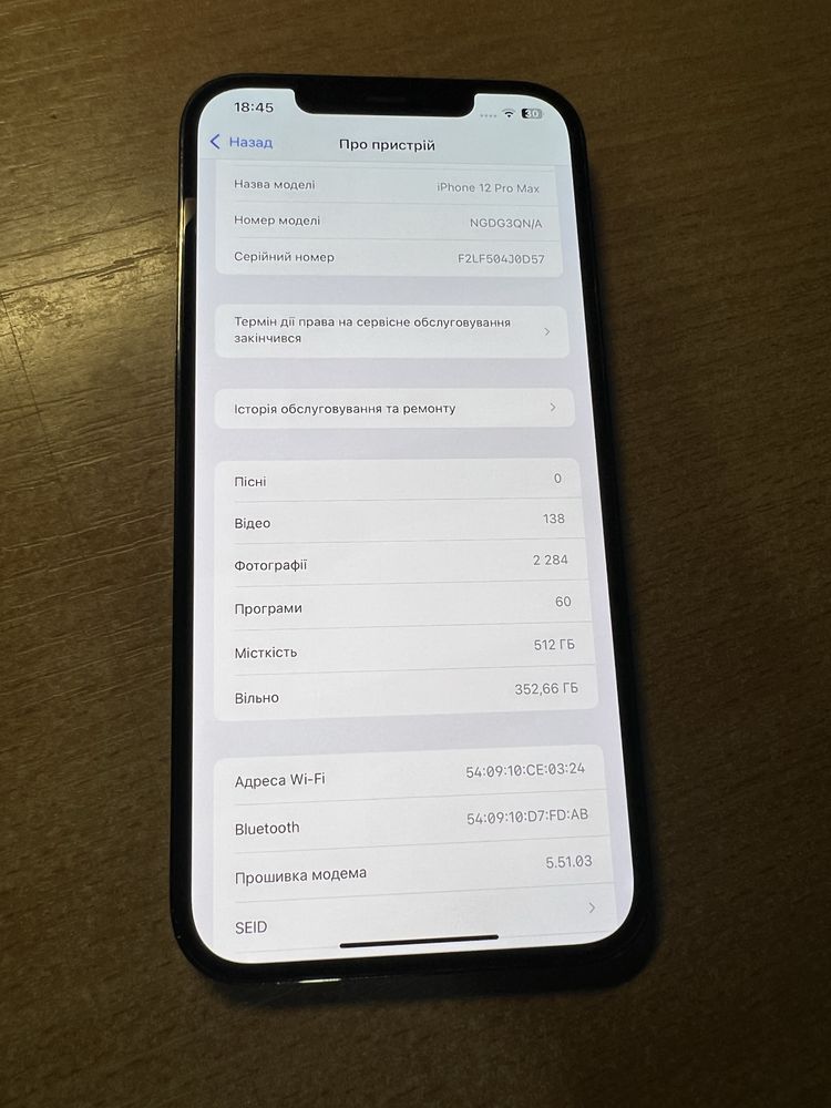 Iphone 12 pro max 512