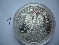 Moneta kolekcjonerska  300 tys zł Zamość