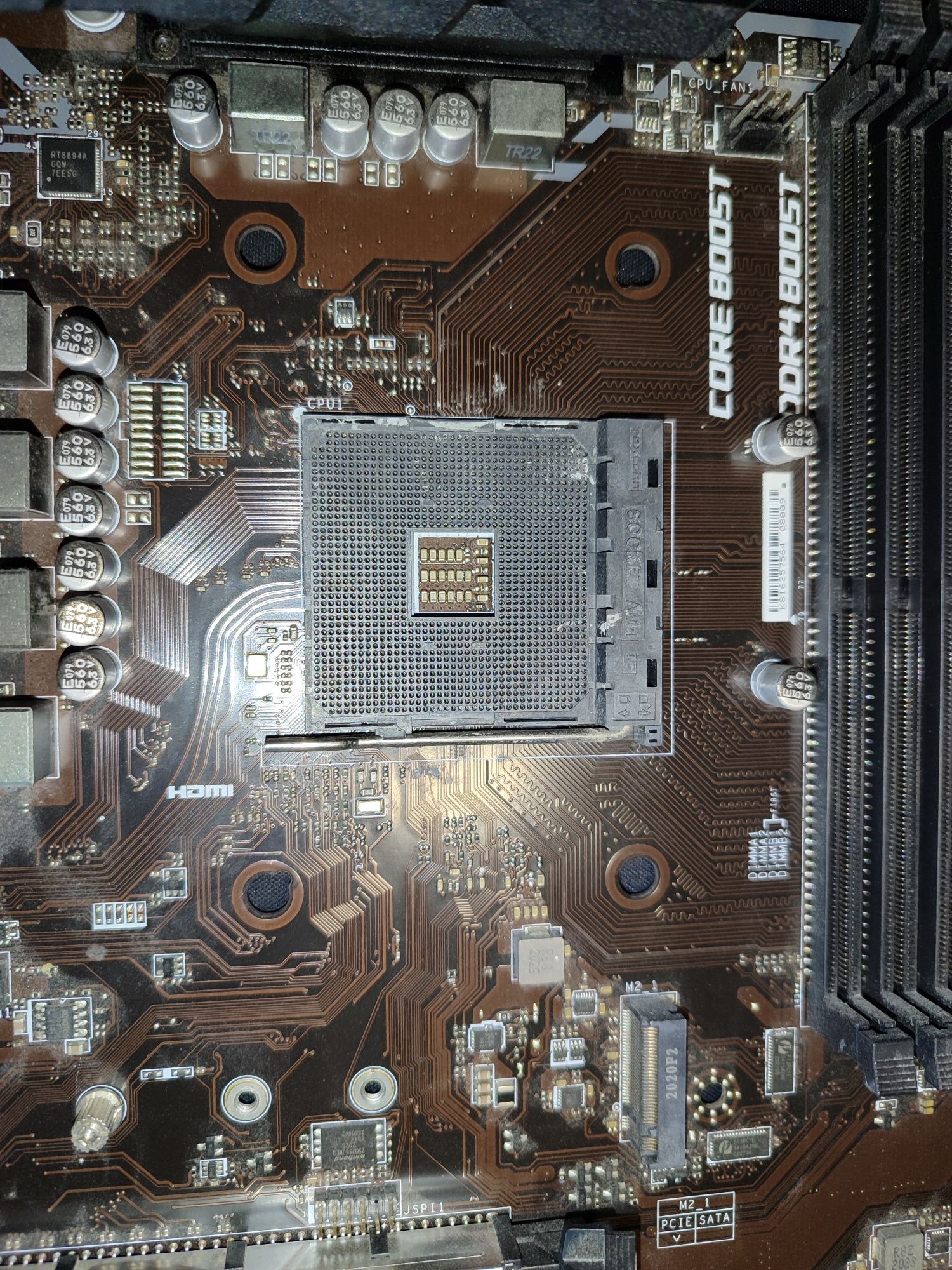 MSI B450-A PRO MAX - płyta AM4 + osłona - nieprzetestowana