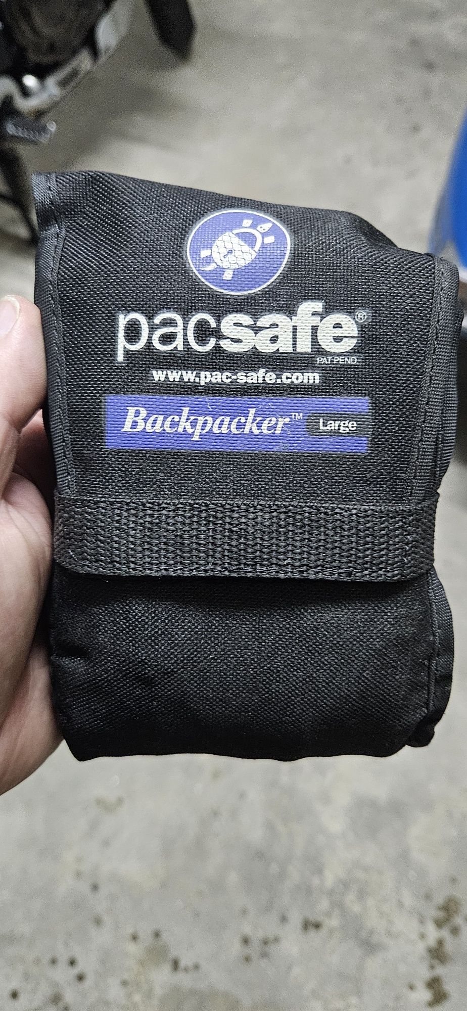 Packsafe 120L - rede de segurança