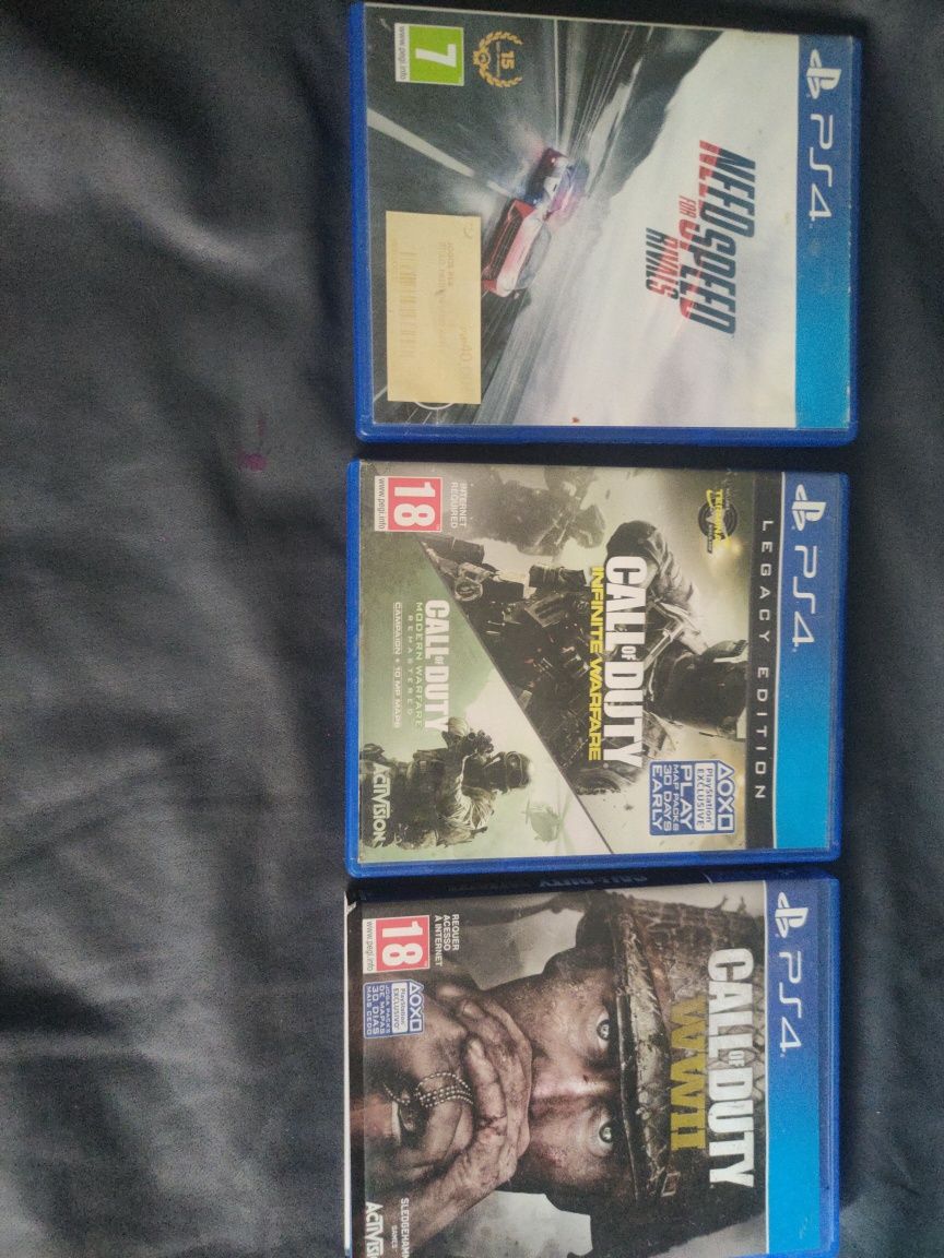 Vendo jogos PS4 em bom estado