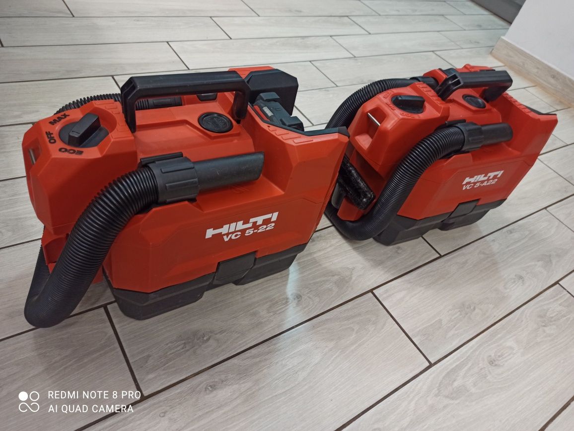 Компактний портативний акумуляторний пилосос hilti, Nuron