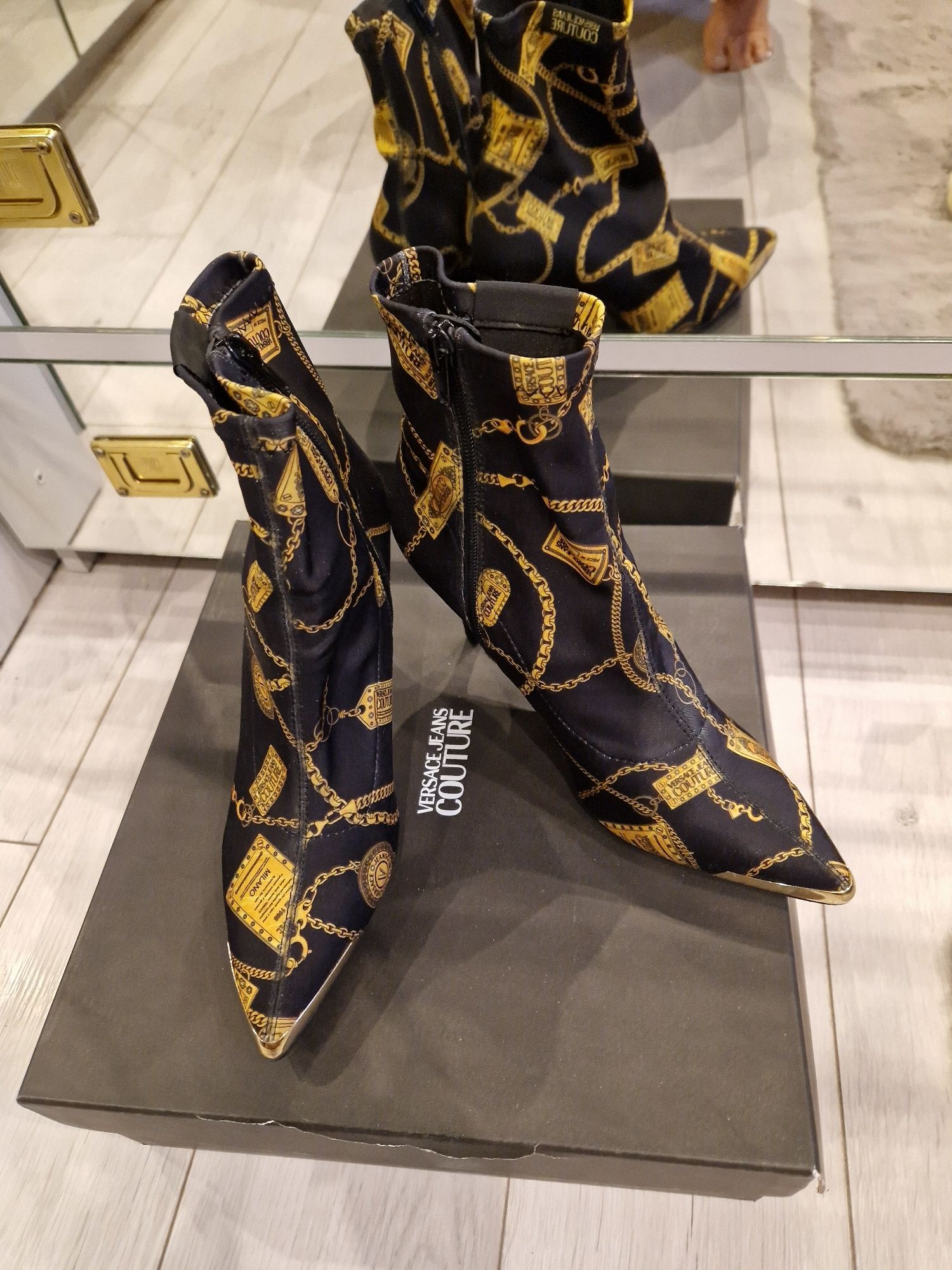 Botki Versace jeans couture roz 38