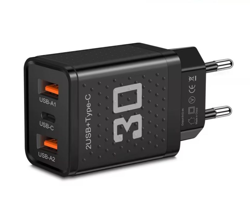 Ładowarka usb i typu C w jednym 30 w