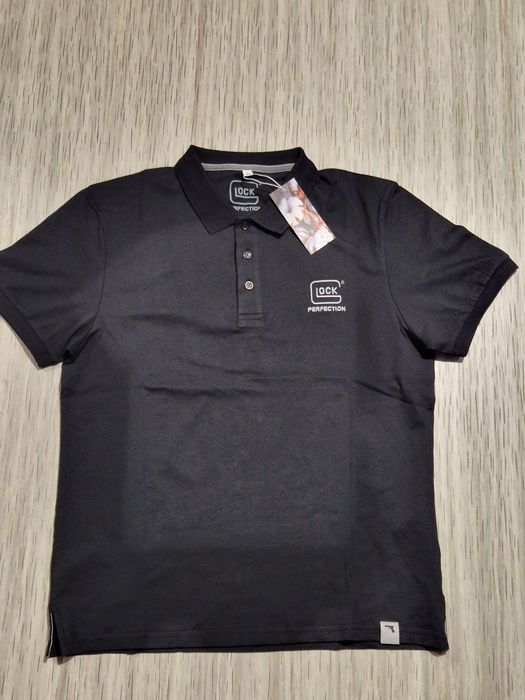 Koszulka Polo czarna Glock roz.L