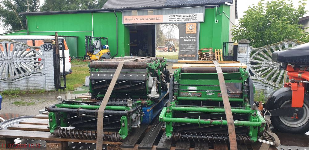 Kosiarka wrzecionowa John Deere 8700, Jacobsen, Toro