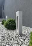 Betonowa lampa ogrodowa beton architektoniczny oświetlenie donice