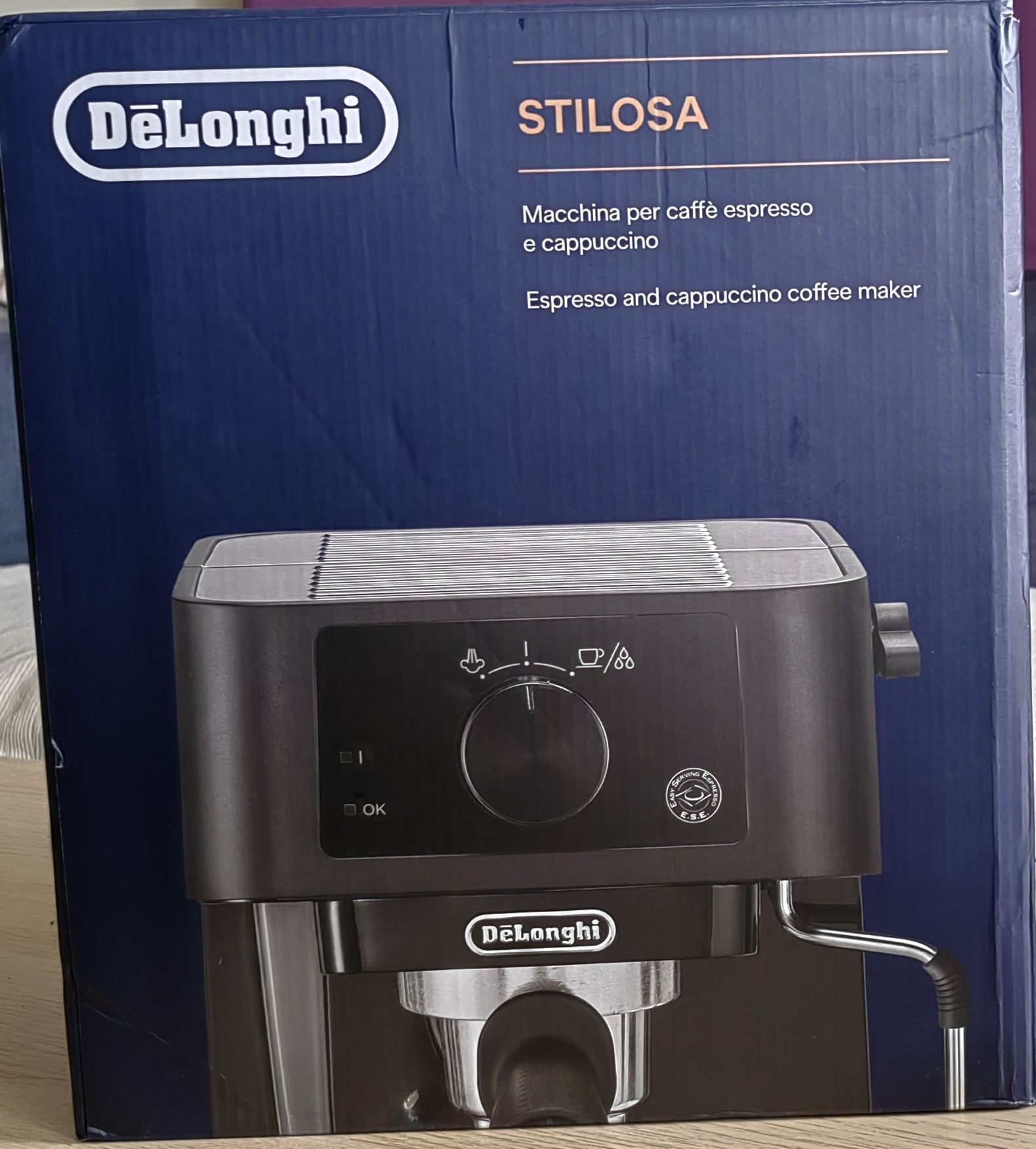 Ekspres De'Longhi Stilosa EC 235.BK Nowy!
Ekspres ciśnieniowy De'Longh