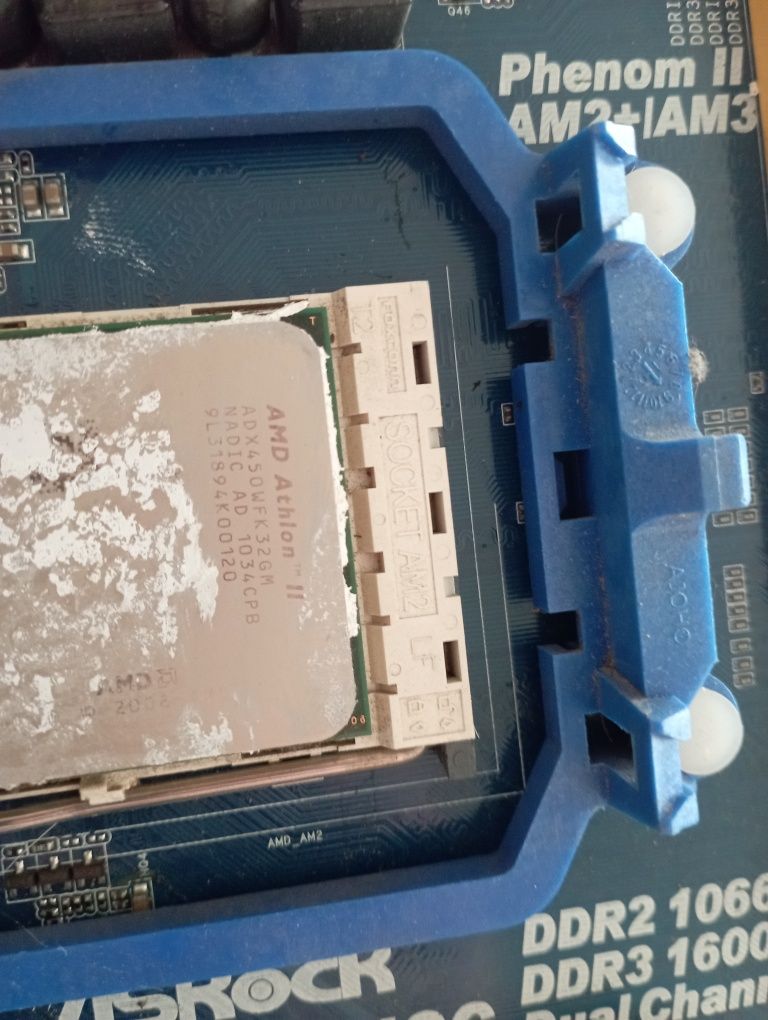 Материнская плата sAM3 процессор 3 ядра ddr2/ddr3