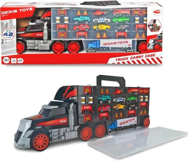 Трейлер перевозчик авто,игровой набор Dickie Toys длина 62см 374 9023