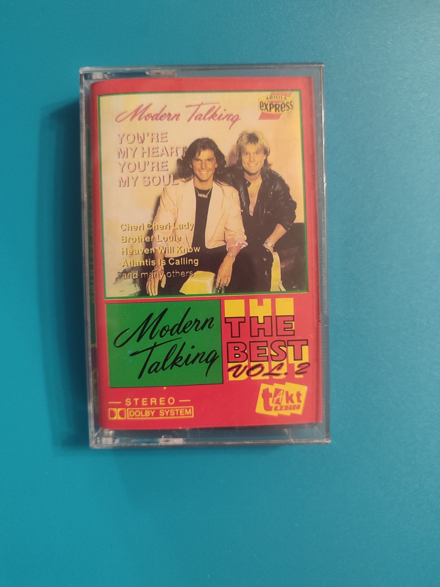 Modern Talking The Best vol.2 kaseta audio