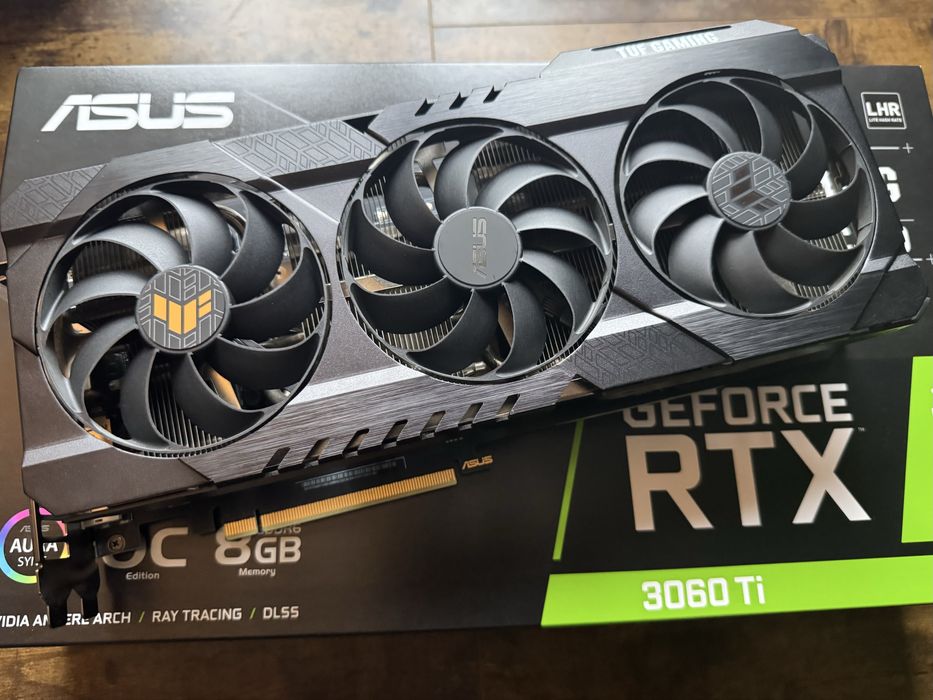 Placa gráfica Asus Tuf Nvidia Geforce 3060 Ti