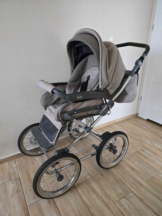 Roan emma 2w1 gondola spacerówka śpiwór duże koła na trudne tereny