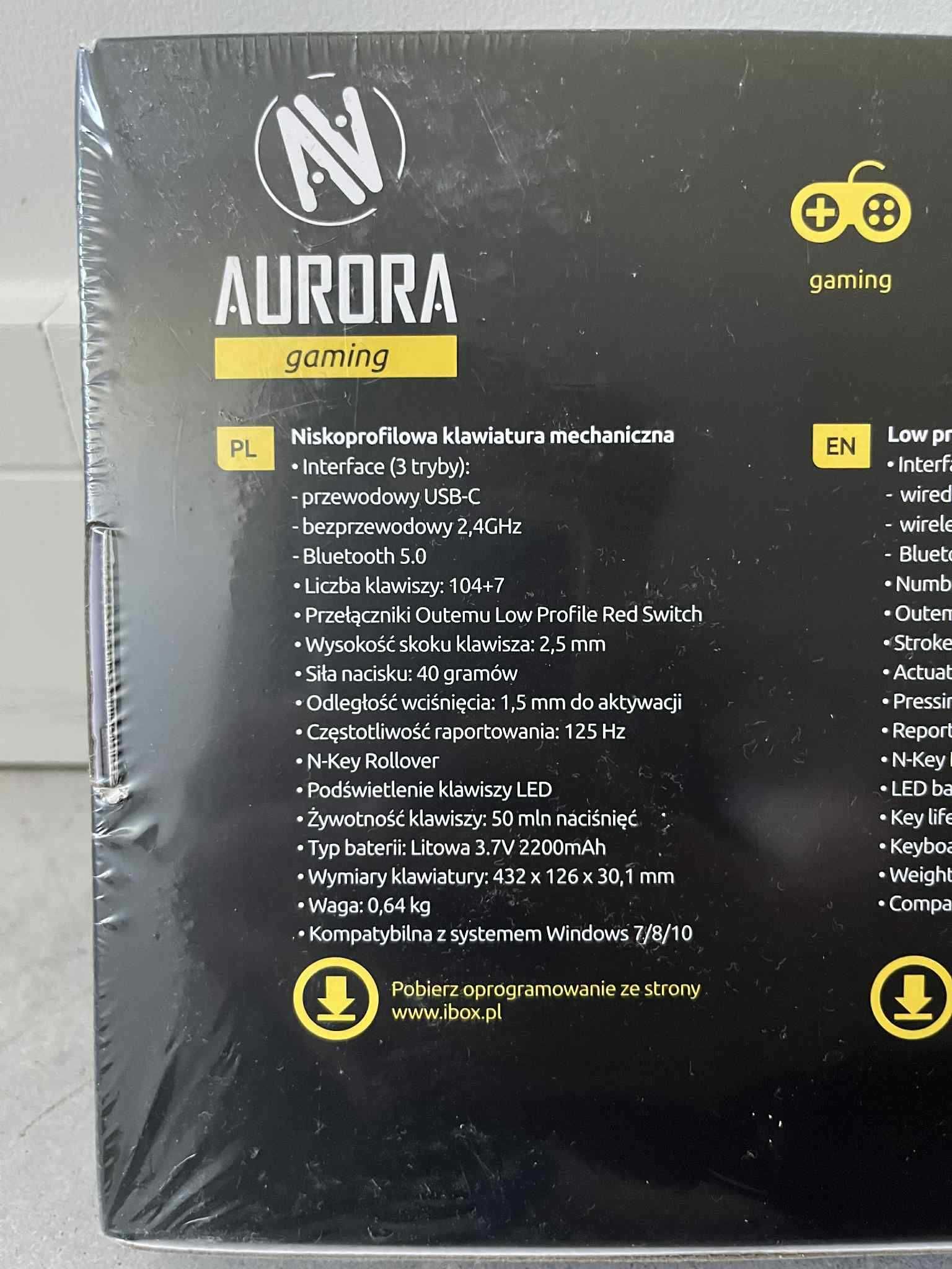 Klawiatura I-Box Aurora K-6