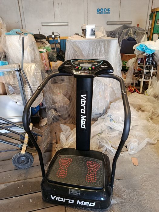 Máquina vibratória com pouco uso