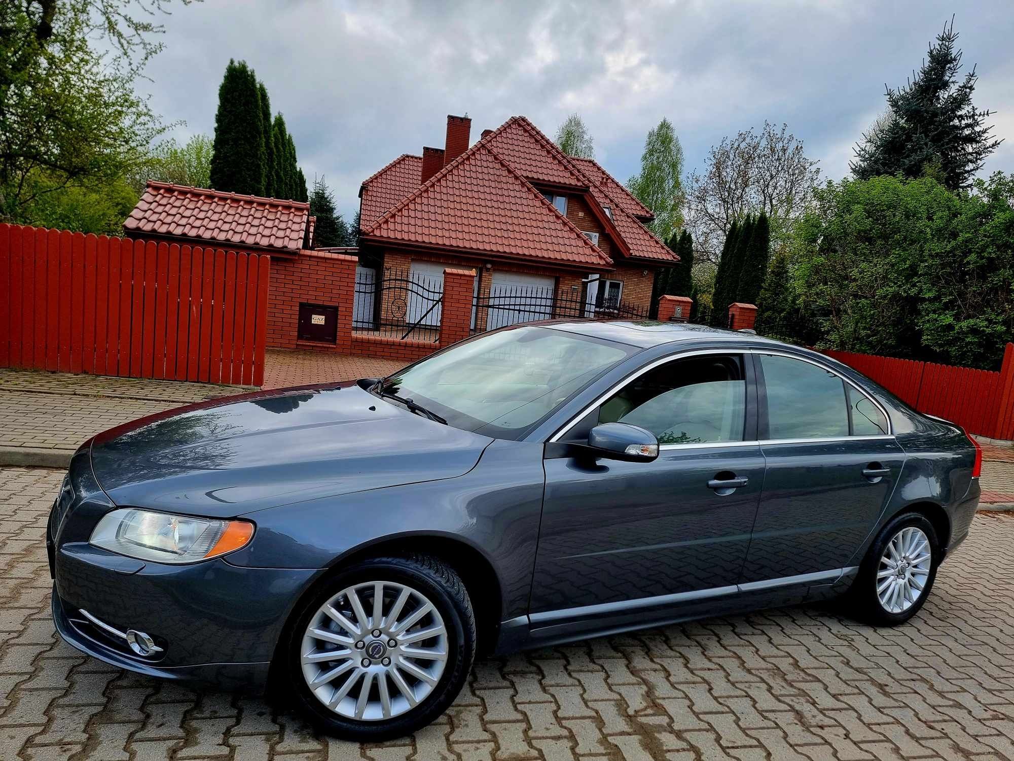 Volvo S80 II 3.2r6 243km, automat, jasne skóry, stan bdb, zamiana