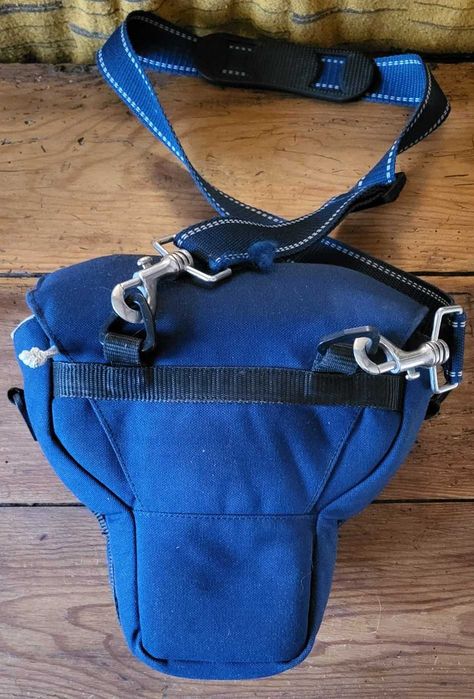 Futerał - Campro z Anglii - Ciemnoniebieski, Vintage