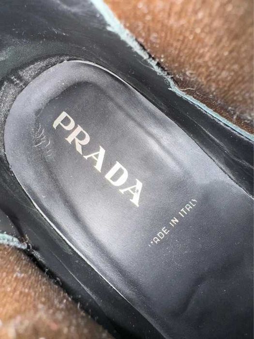 Prada Suede Side Gore Boots chelsea 45 sztyblety botki premium brown