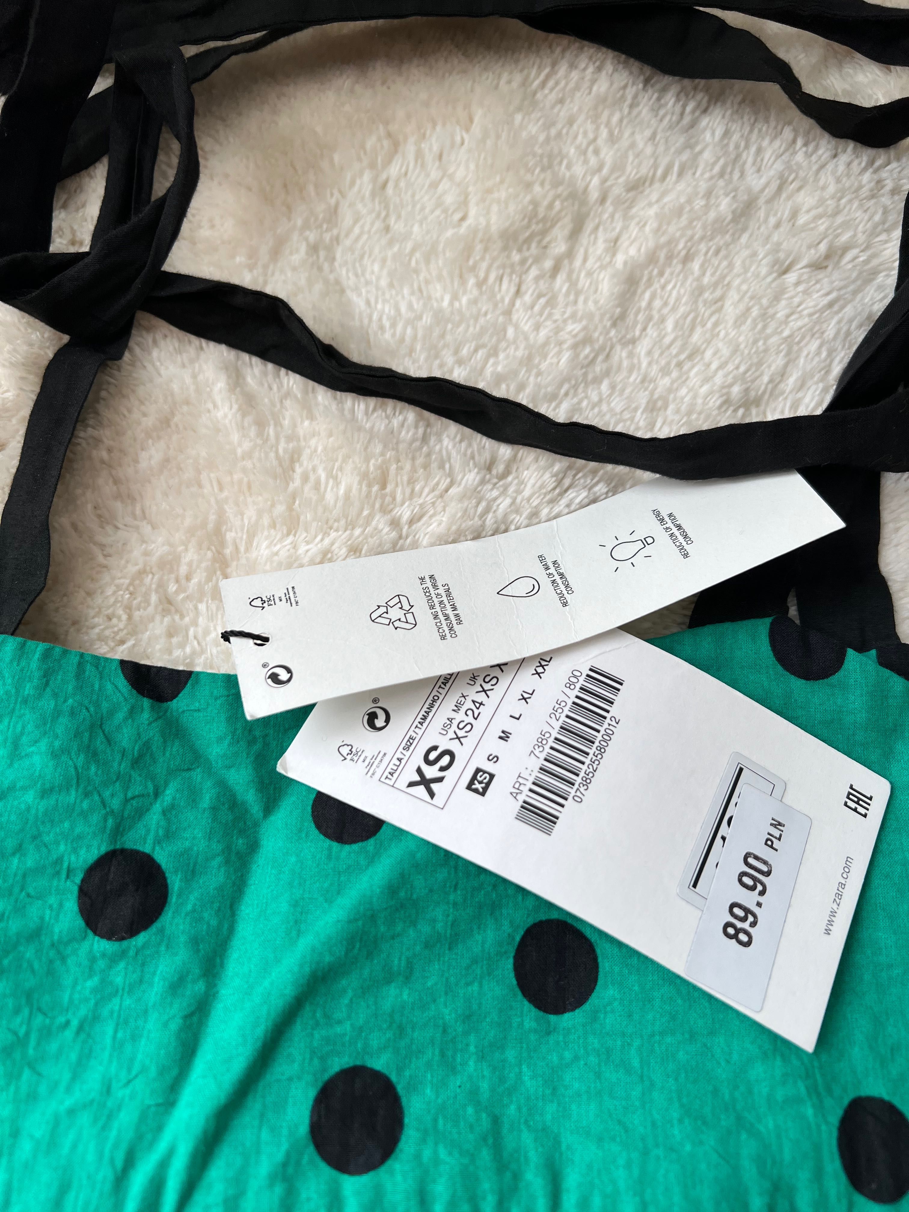 Top Zara nowy z metką rozmiar 34/XS