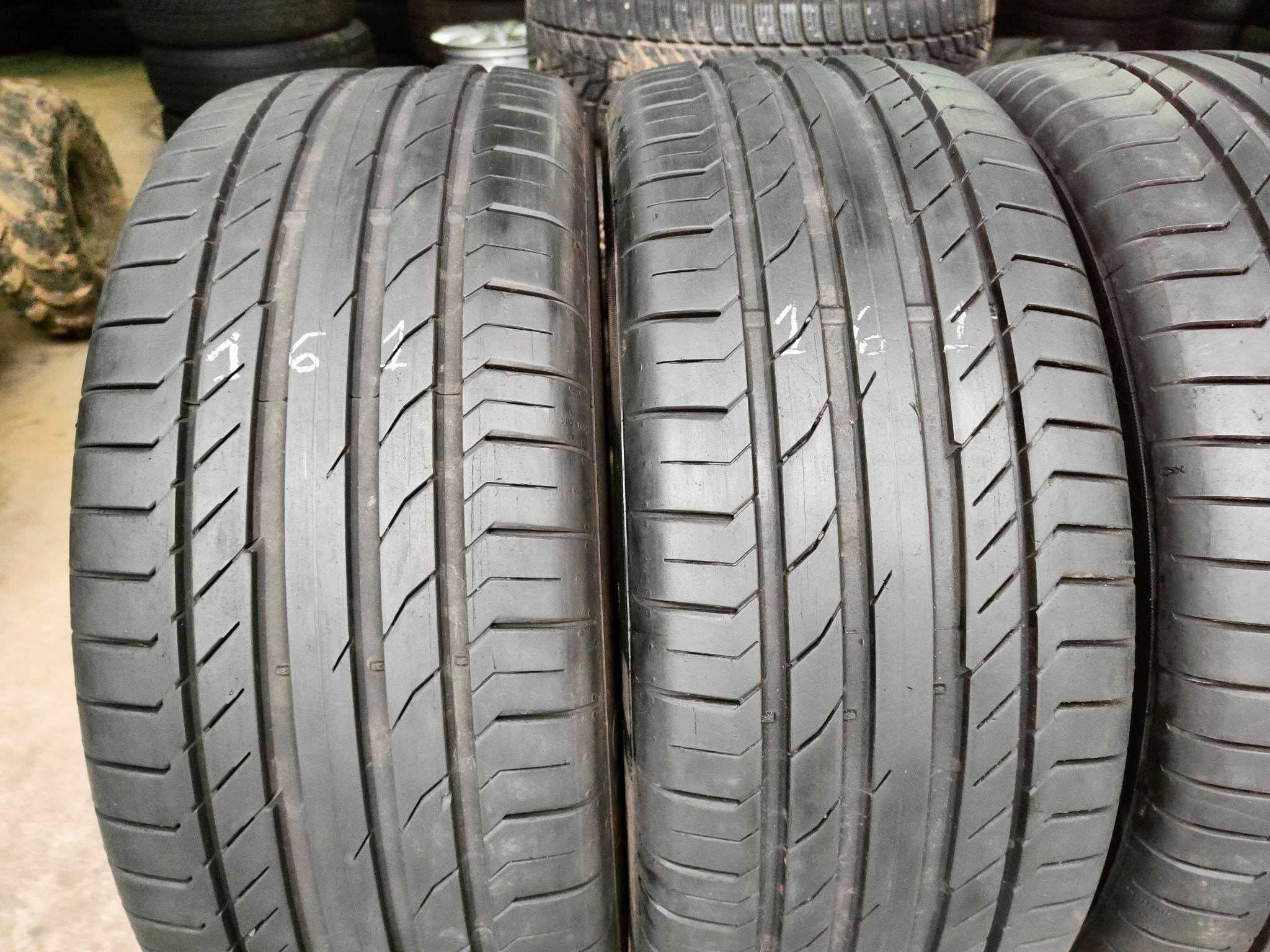 4x 235/55r18 CONTINENTAL ContiSportContact 5 SUV 161