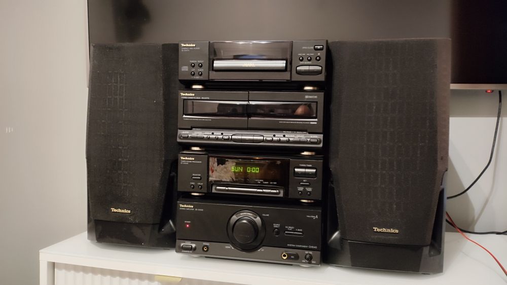 Technics CH540 – kompletna wieża Hi-Fi z oryginalnymi głośnikami SB-CH