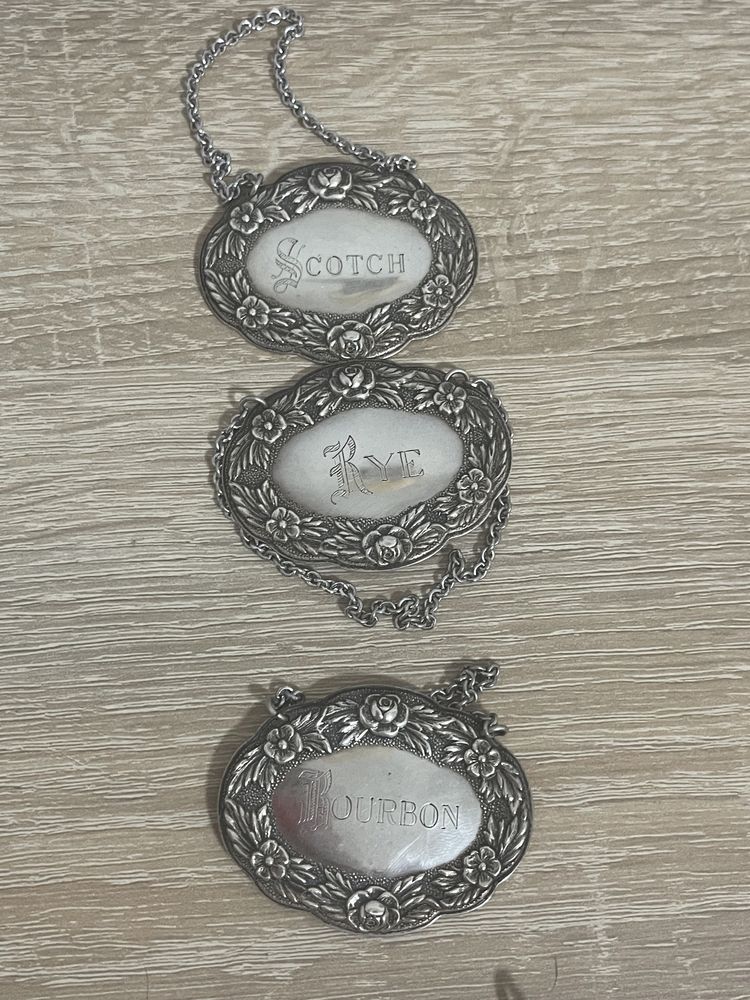 Срібна етикетка, срібло 925, Англія , коллекційна