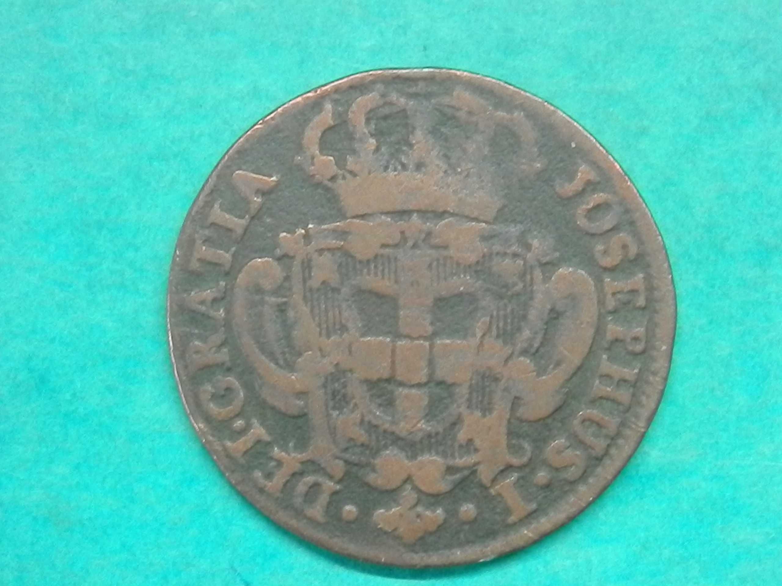 1098 - José I: X réis 1765 cobre, por 7,00