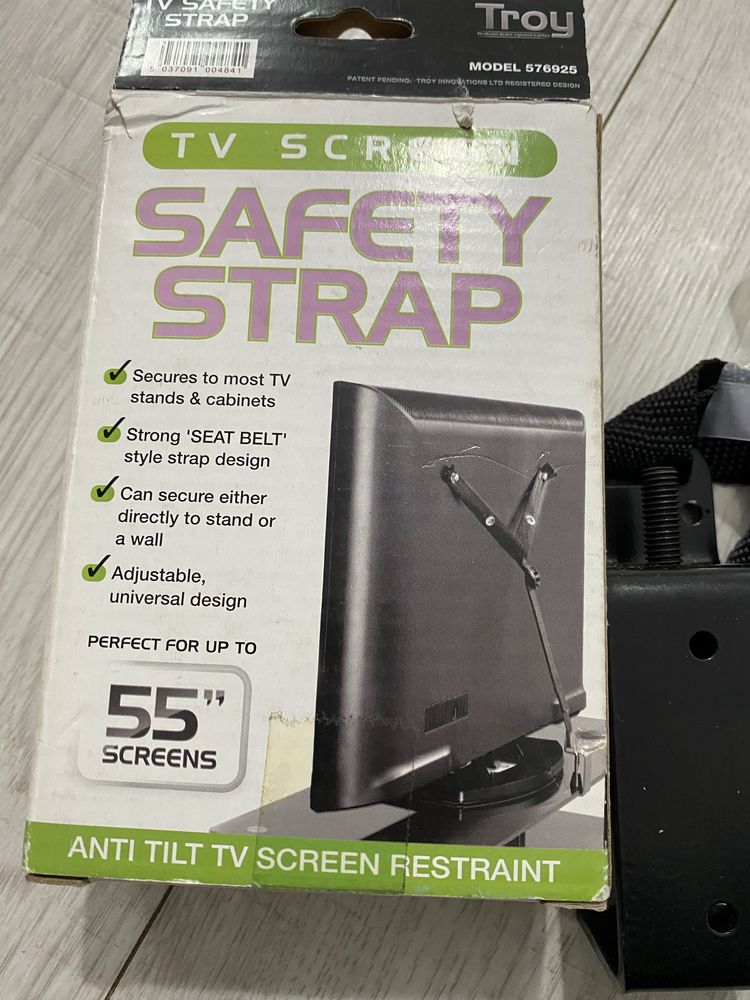 Pasek bezpieczeństwa do telewizora