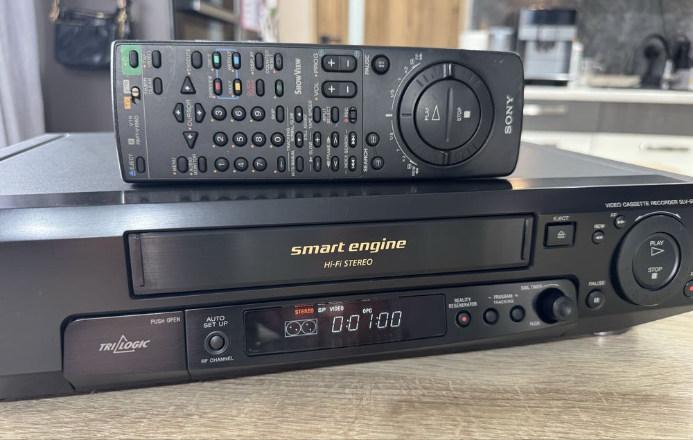 SONY SLV-SE80 #Magnetowid VHS #6 HD #Hi-Fi Stereo #Smart Engine #RR#Pi