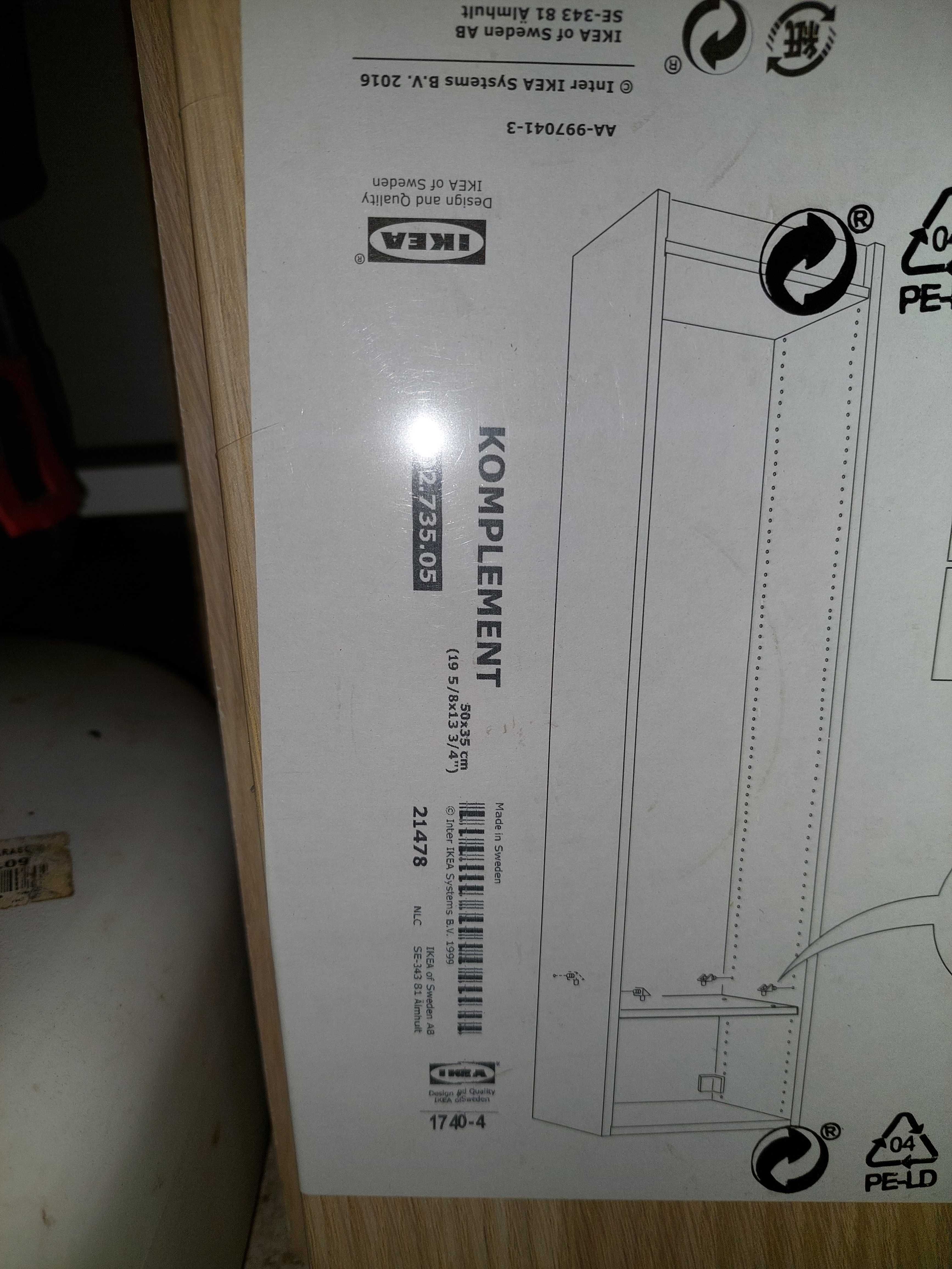IKEA Komplement półka