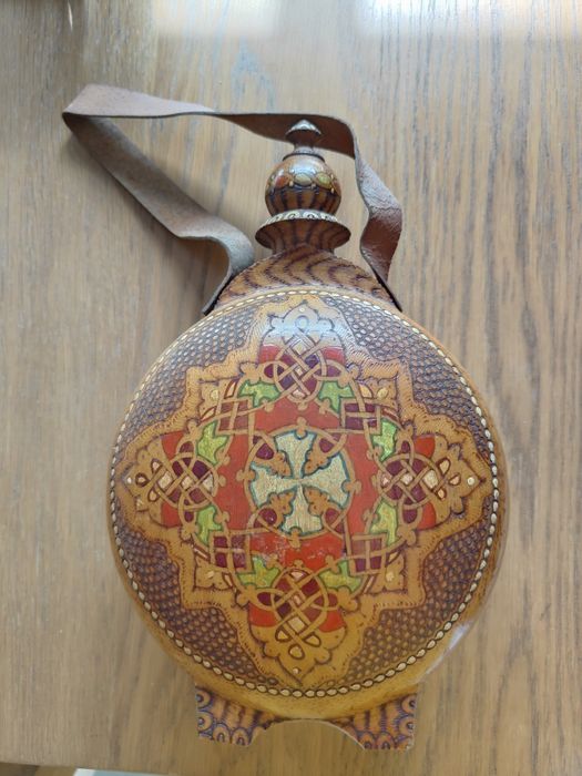 Cantil em madeira vintage