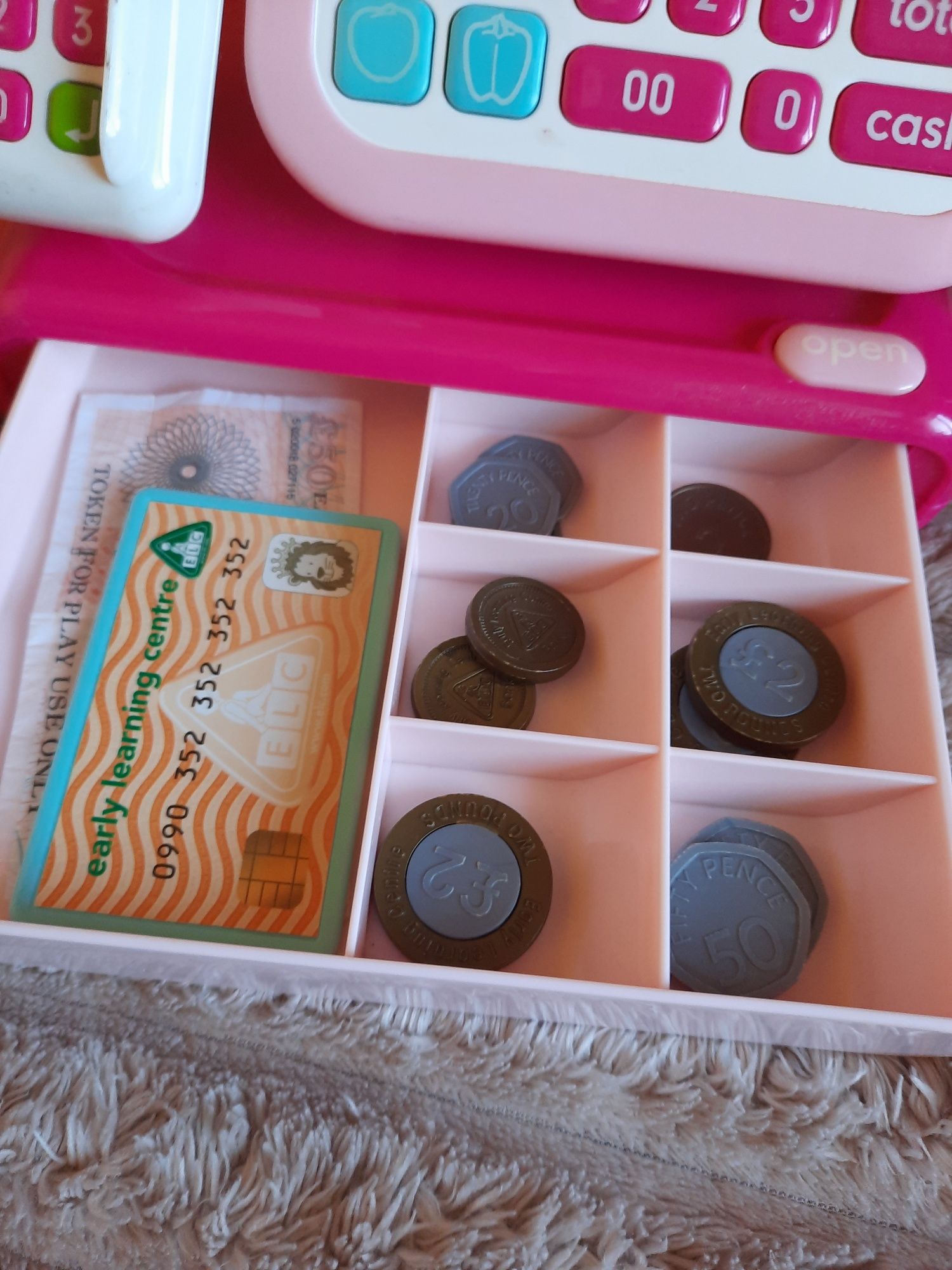 Детская  касса/кассовый аппарат ELC / MOTHERCARE (Англия) ЦЕНА СНИЖЕНА