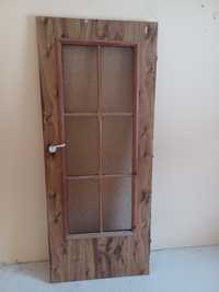 Drzwi wewętrzne pokojowe z okleiną dębową
