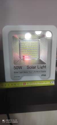 Lampa led naświetlacz +panel +pilot +lifepo4 50W VÖGLER GmBH