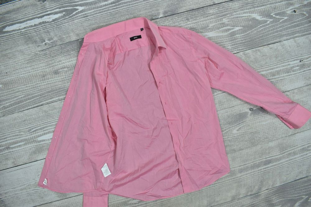 Hugo Boss Jasnoróżowa Koszula Męska 39