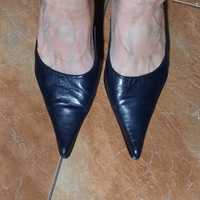 Женские туфли кожаные
