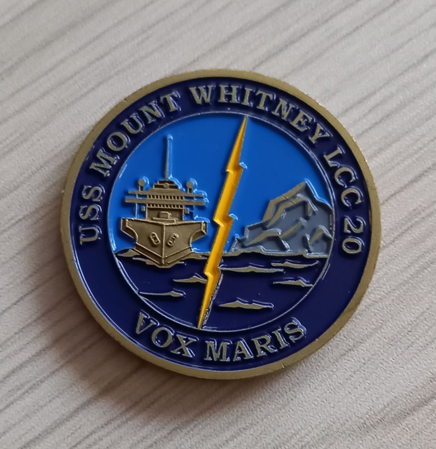 Боевой жетон USS Mount Whitney