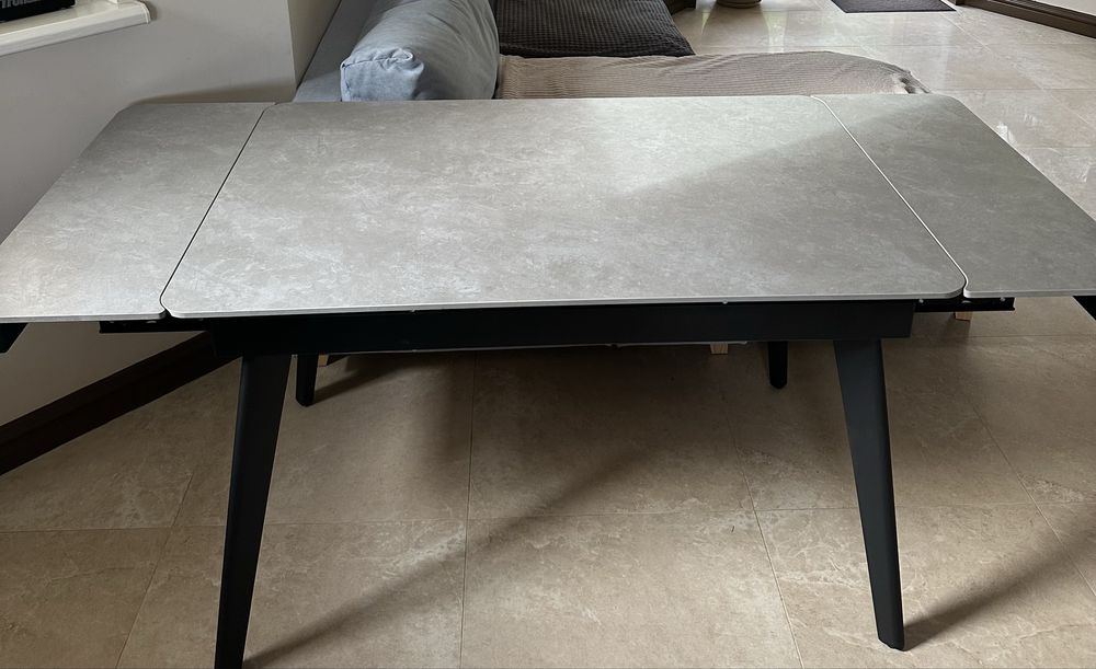 Стіл обідній прямокутний розкладний Vetro Mebel