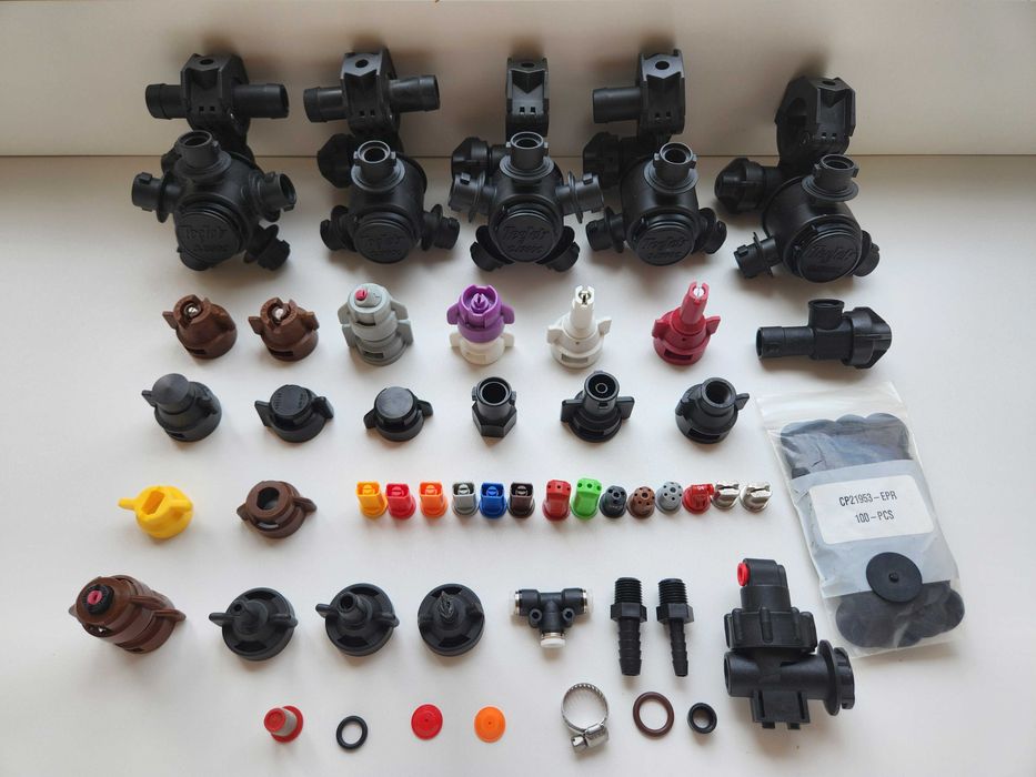 TEEJET AGROTOP ALBUZ ARAG форсунка розпилювач корпус заглушка діафрагм