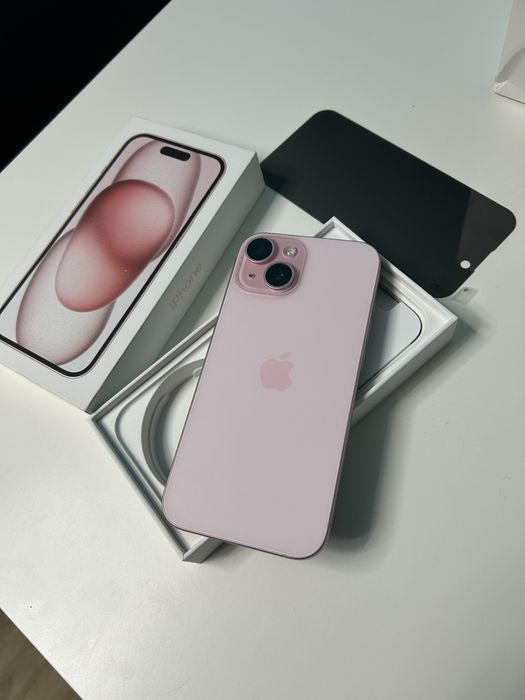 IPhone 15 128 GB • Szkło Przyciemniane