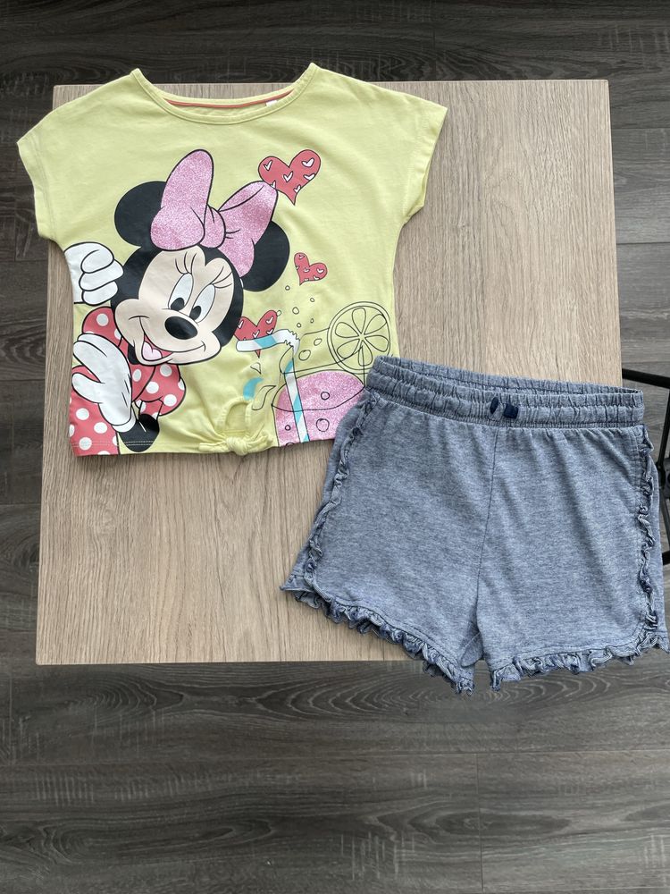 Костюм 98 104 футболка шорти майка топ шортики набір Minni C&A комплек