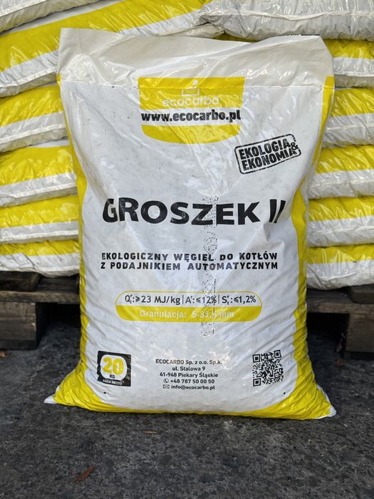 Groszek II Ekogroszek 23MJ/kg Workowany Retopal Karlik Gold Skarbek