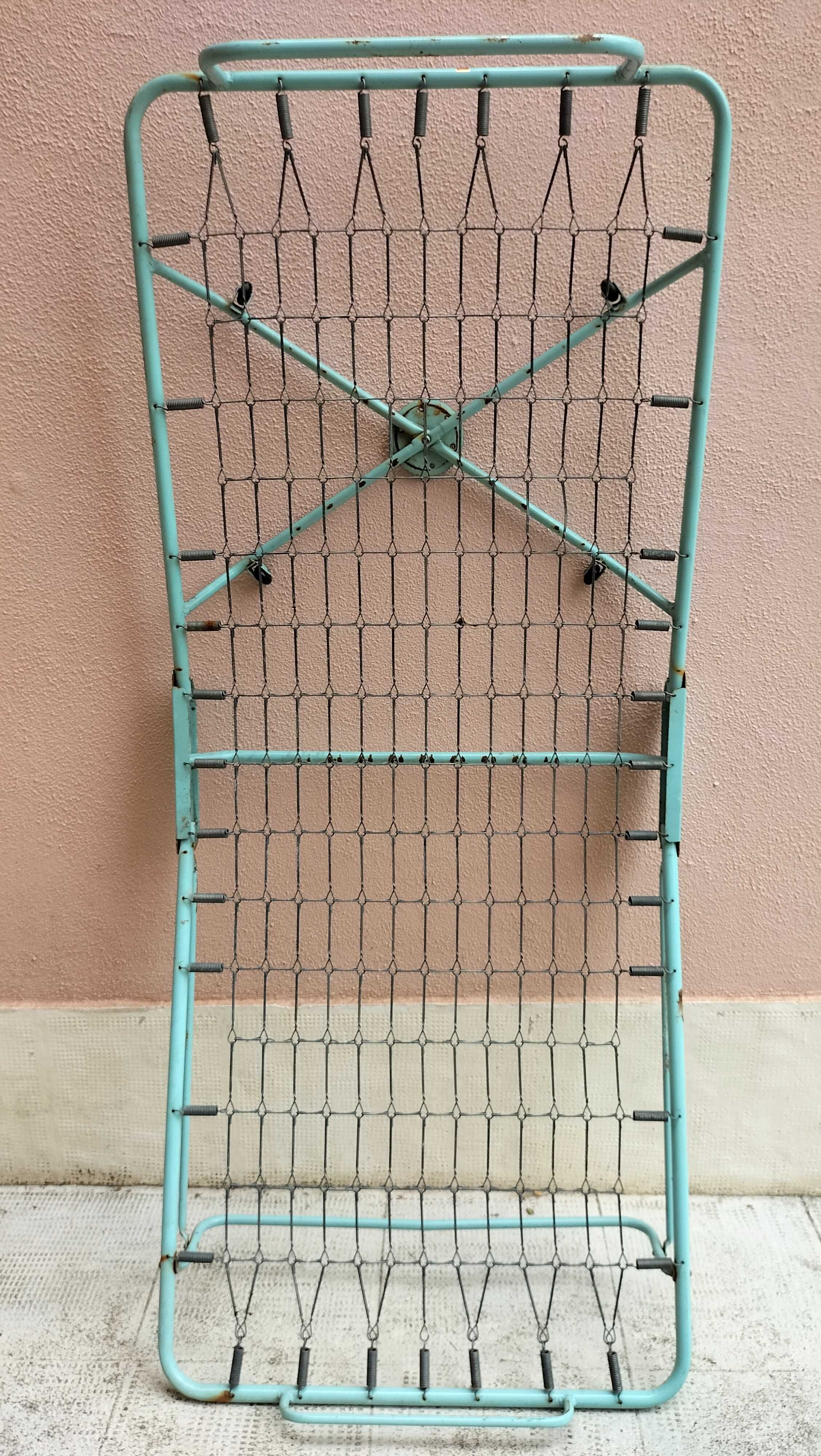 Estrado/cama dobrável de ferro 70x190