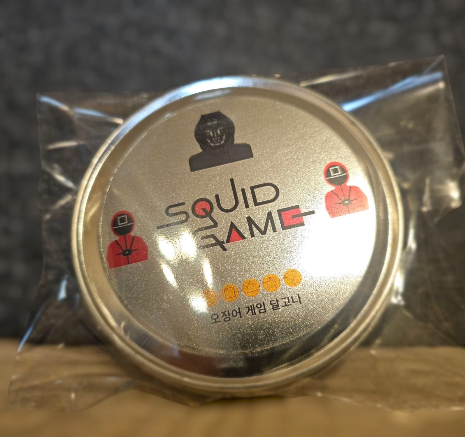 Squid Game ciastka Dalgona