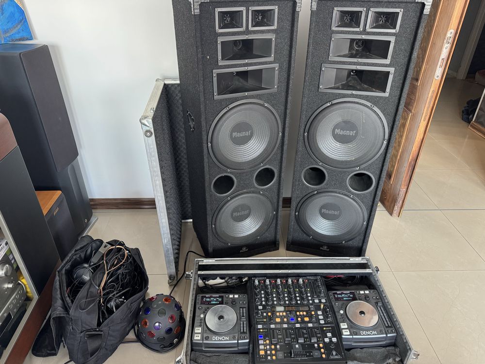 Zestaw dj konsola denon magnat ddm4000
